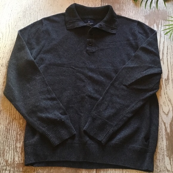 American Eagle 100% Cotton Long Sleeve Pullover Sweater -Released: July 2014 - Picture 2 of 12